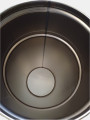 METAL BARREL 100l CONICAL REMOVABLE LID + LEVER RING UN X177/S 0,6/0,5/0,5 372/400X945 mm RAL5010/RAW WITHOUT HANDRAILS(3)3
